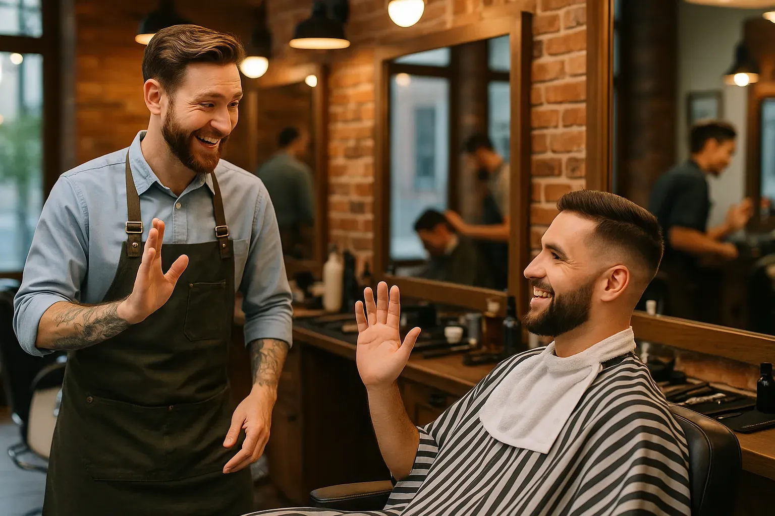 海外バーバー流、心地よい「距離感」の秘密！あなたのサロン選びが変わるヒント