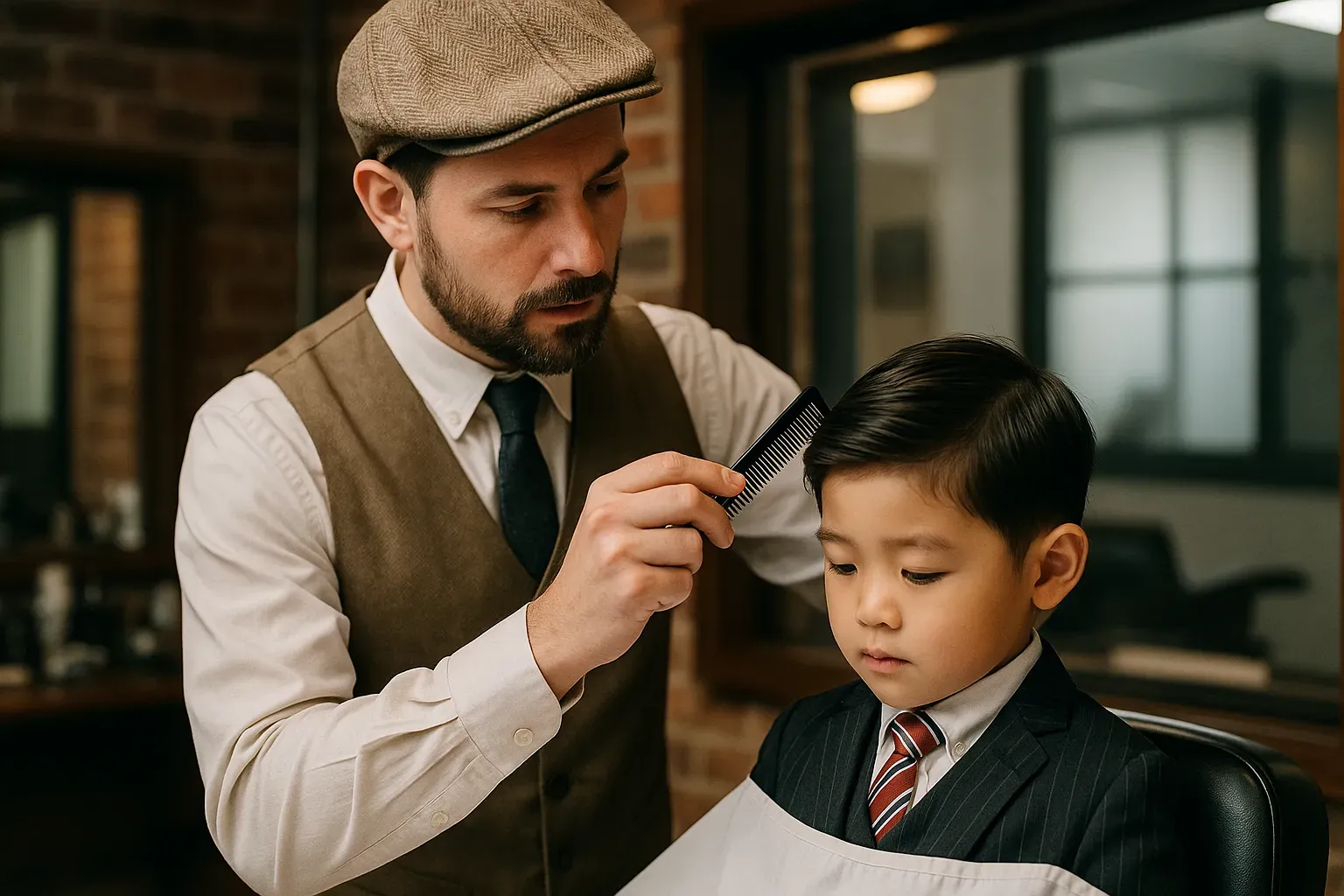 お宮参り前に慌てない！出張・訪問理容で叶える“パパの完璧な整え”