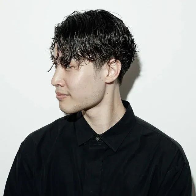 【グレイヘア】メンズカット＋ノンジアミンカラー眉カット