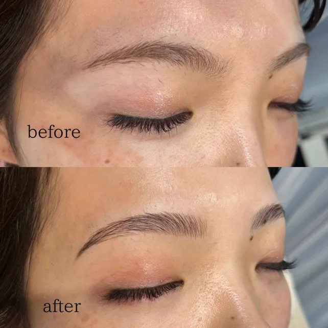 顔シェービング