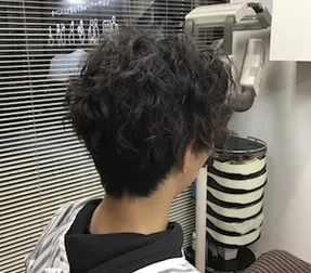 カットコース+ミックスパーマ　