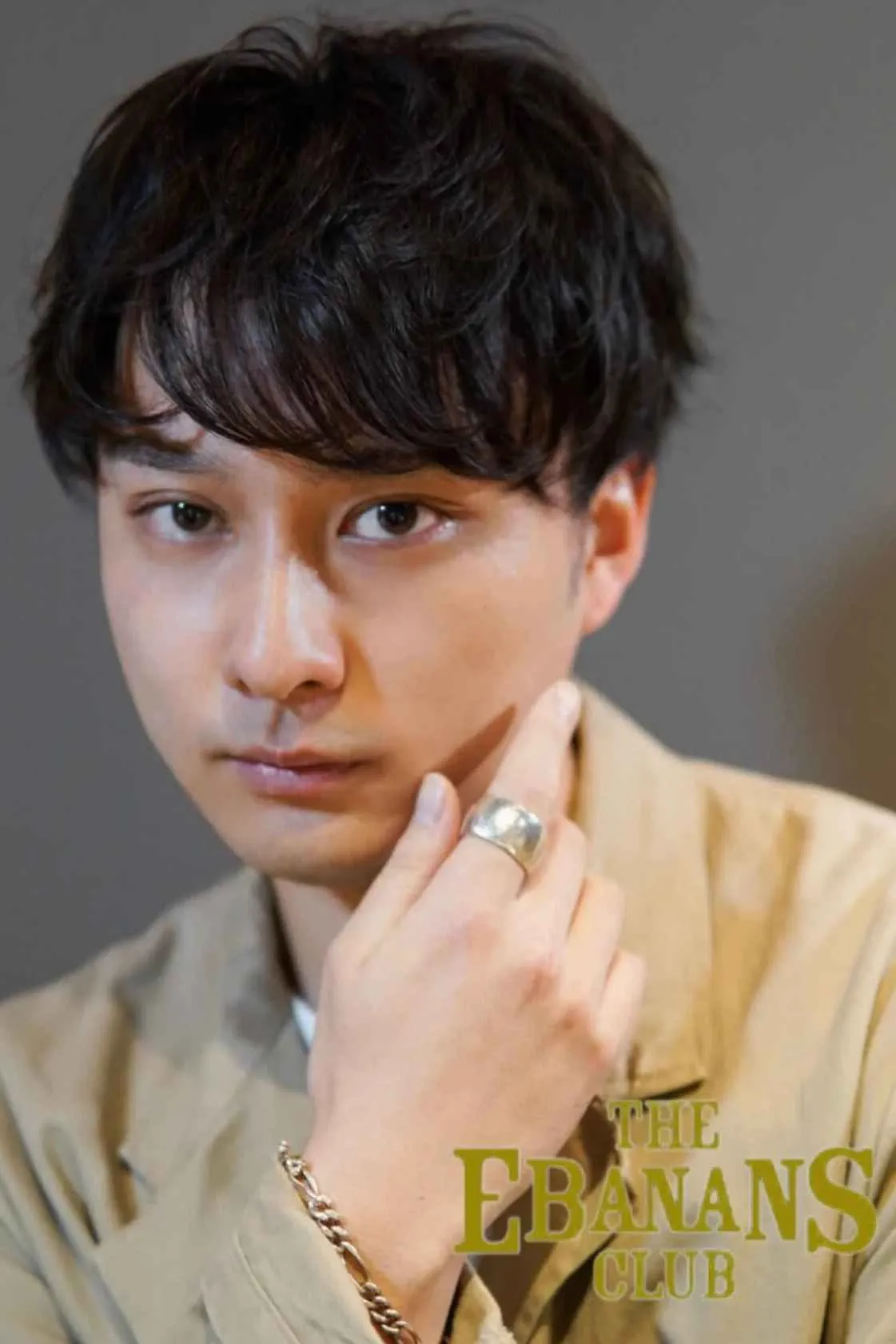 カット、パーマ+シェービング、フェイスマッサージ（ニュアンスパーマ） 