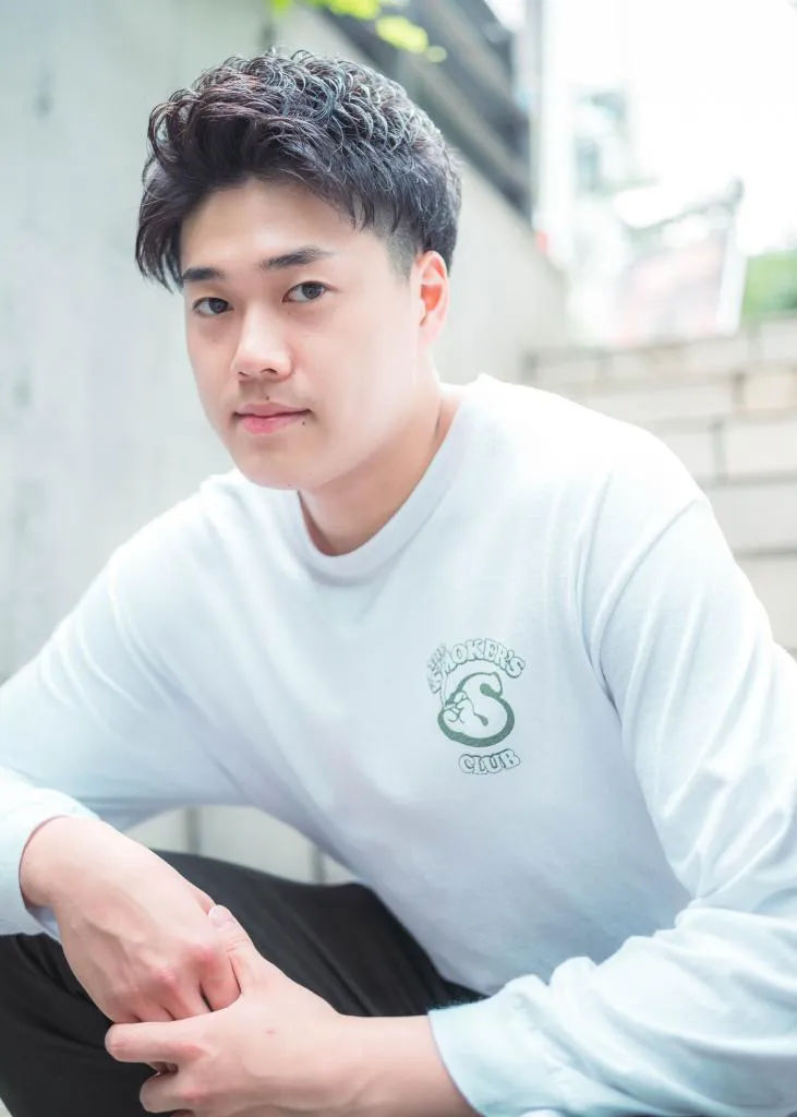 barberの専売特許　アイロンパーマスタイル