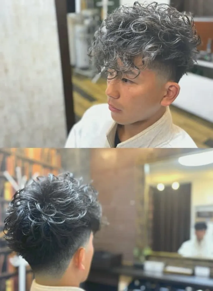 カット＋ヘッドスパ（カット、シャンプー、ヘッドスパマッサージ、シェービング）　　