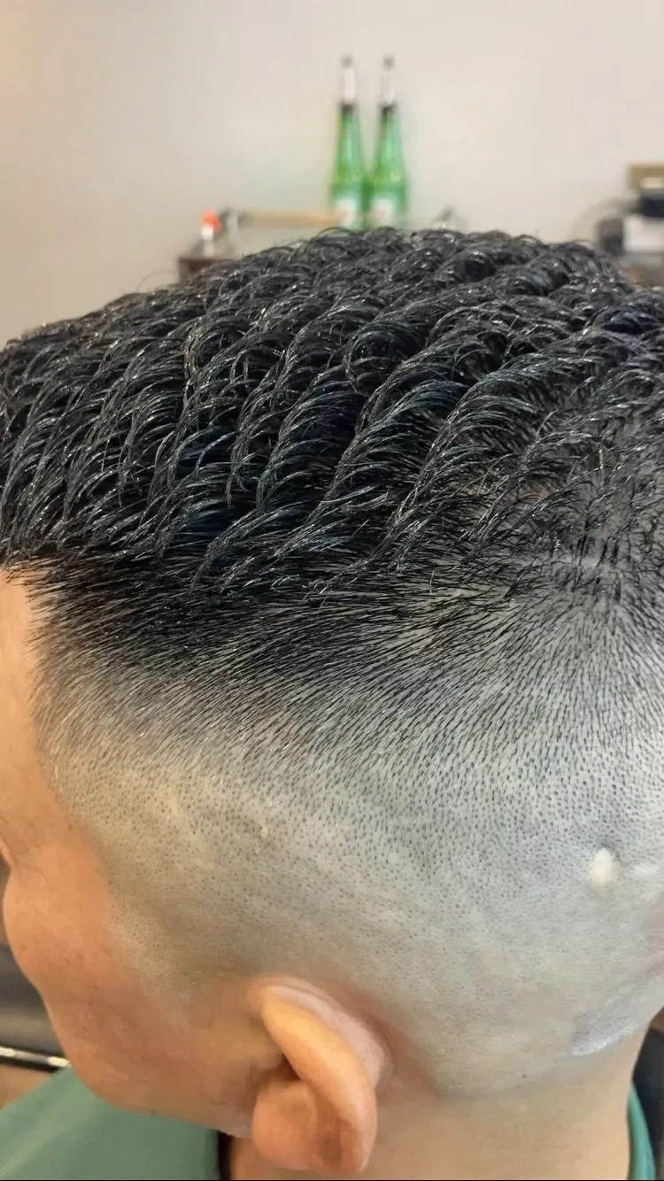 アイロンパーマ 