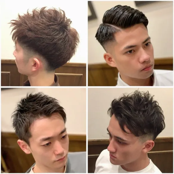 メンズカットフルコース＋メンズ髭脱毛