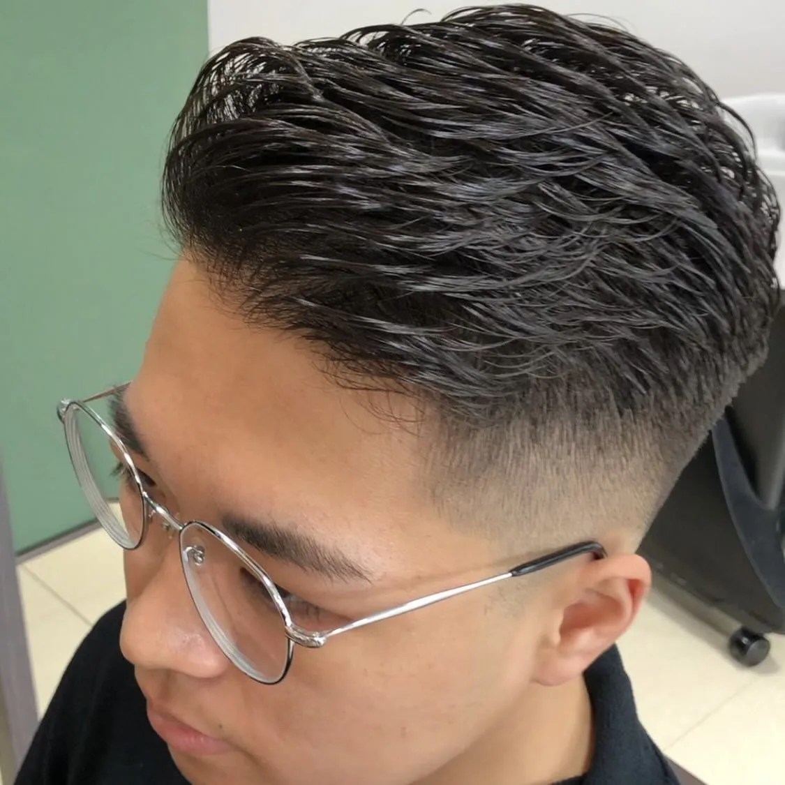 アイロンパーマ