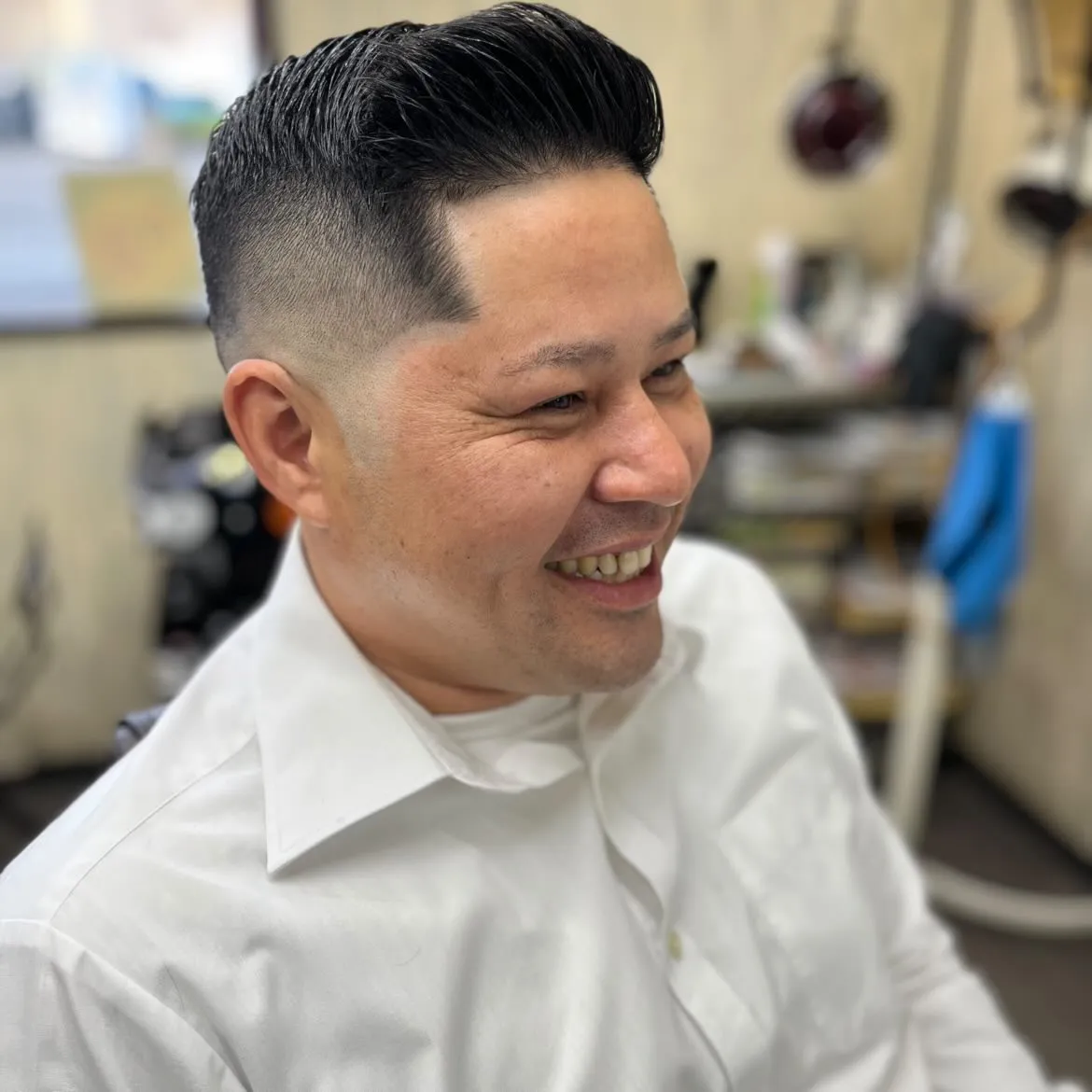 カット＋スキンフェード＋シェービング