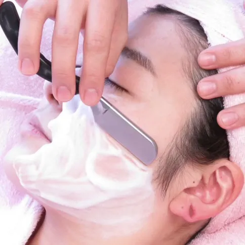 【定期お顔そりコース】毎月のケアにおすすめのコースです！約80分　