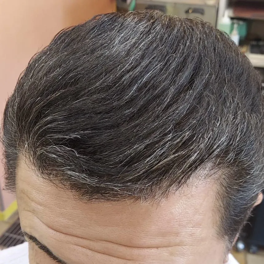 アイロンパーマ　