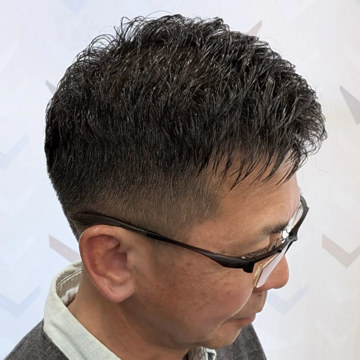 アイロンパーマ(ビジネススタイル)　