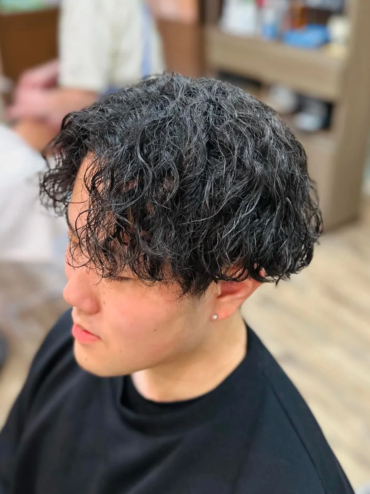 MD式アイロンパーマ ツイスパ ロング(メンズカットスタンダード込み)