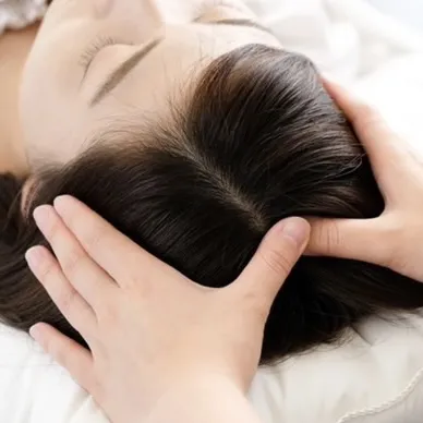 頭皮ほぐしでたるみ改善 ヘッドスパコース　