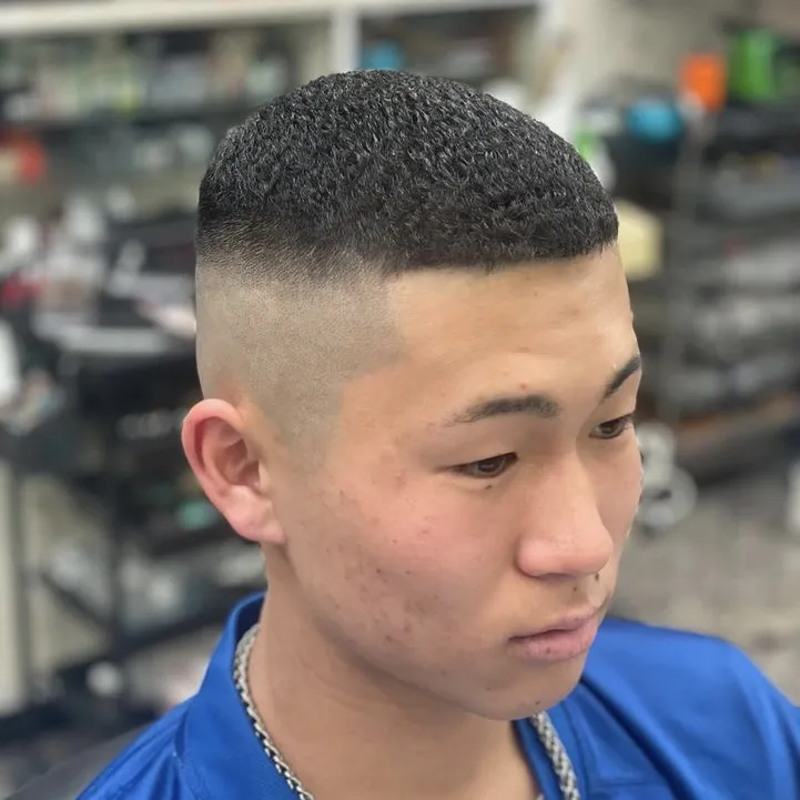 アイロンパーマ