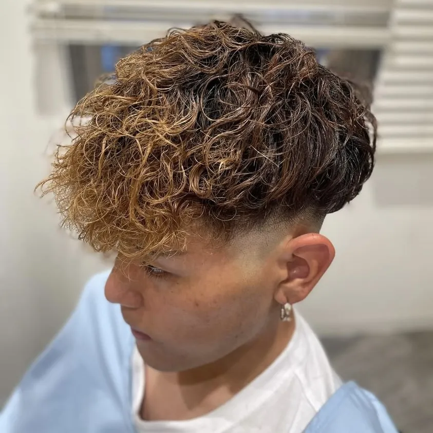 カット＋パーマ（顔剃り付き）