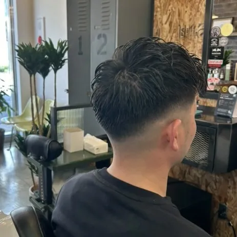 カット+フェード　