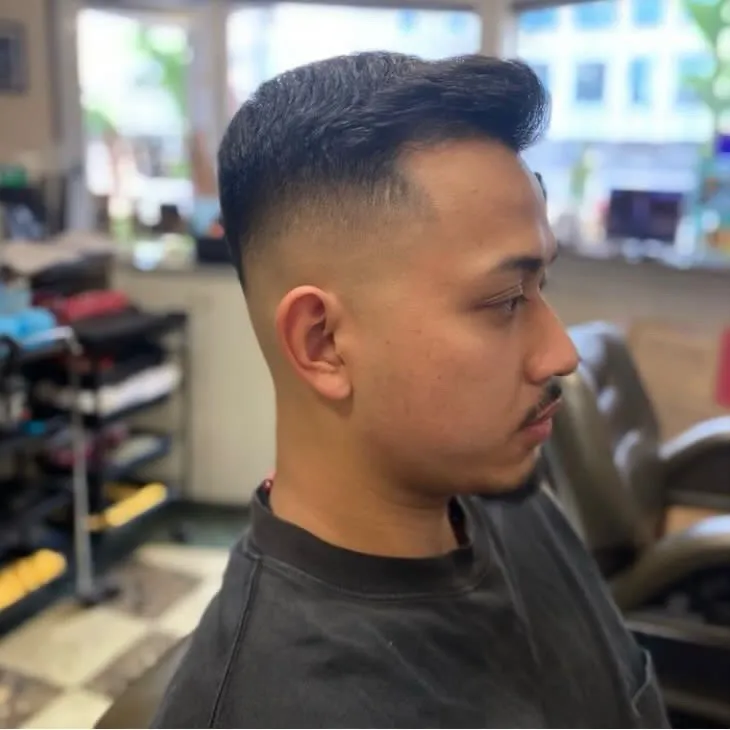 フェードカット　