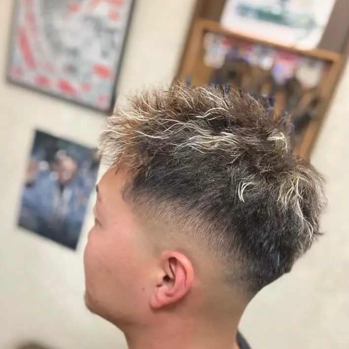 カット頭皮クレンジング　