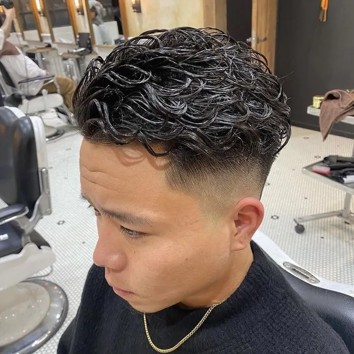 カット＋ルドローパーマ　