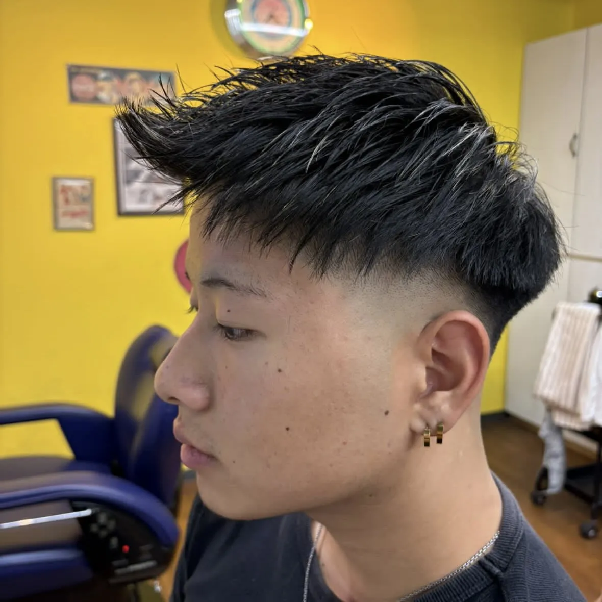 スキンフェード×ジェットモヒカン　