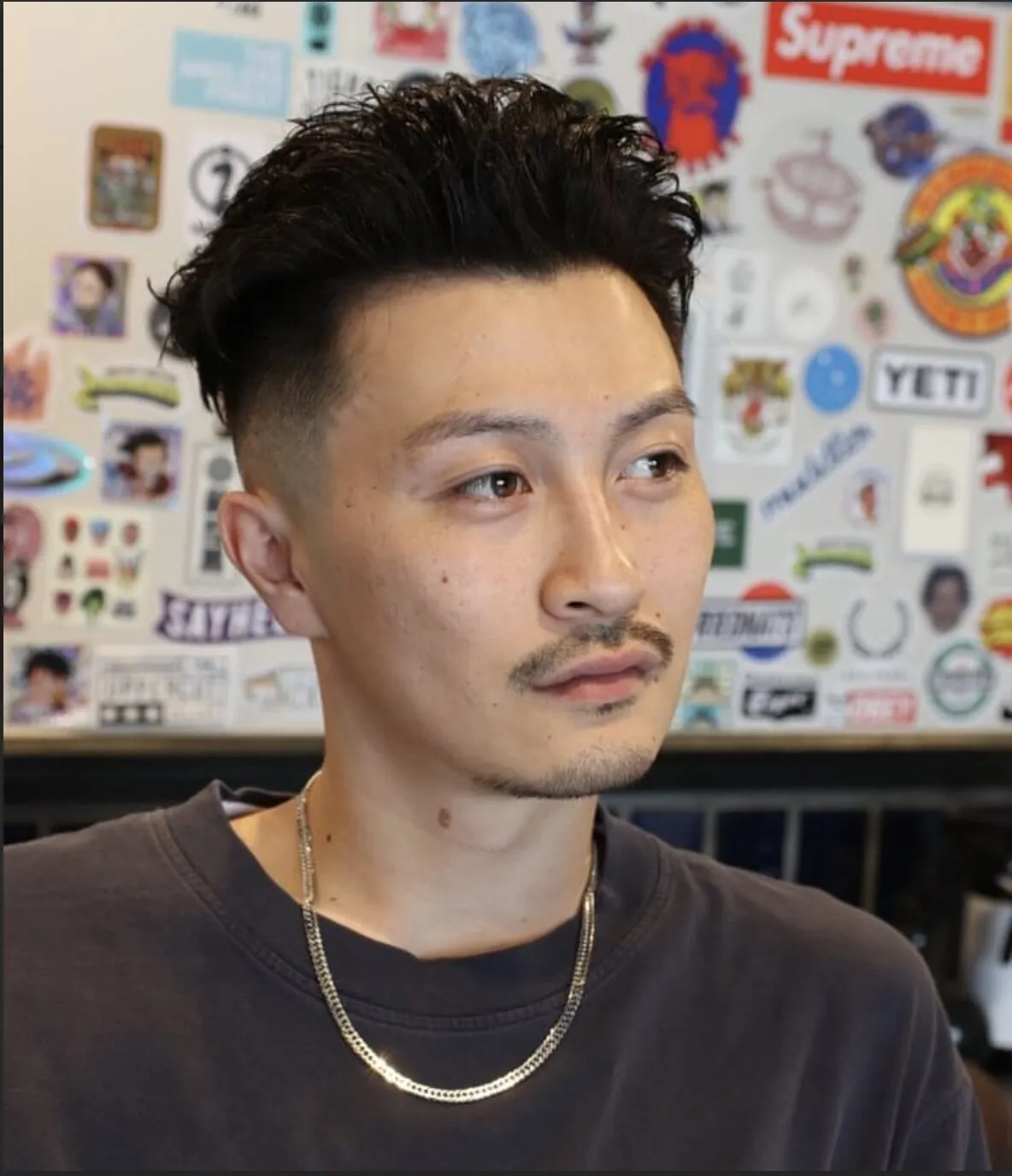 フェードカットコース＋パーマ