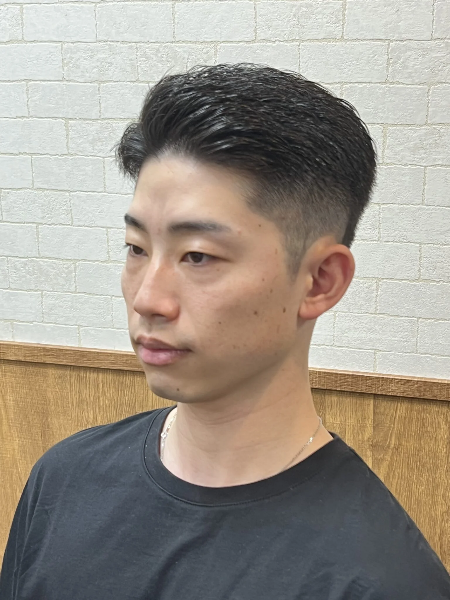 カット+シェービング+眉カット