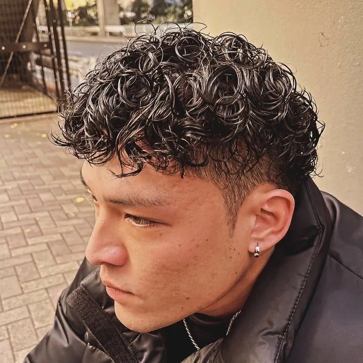 スペインカール　パーマ　