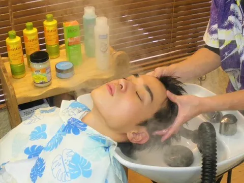 血行促進ハワイアンヘッドスパ