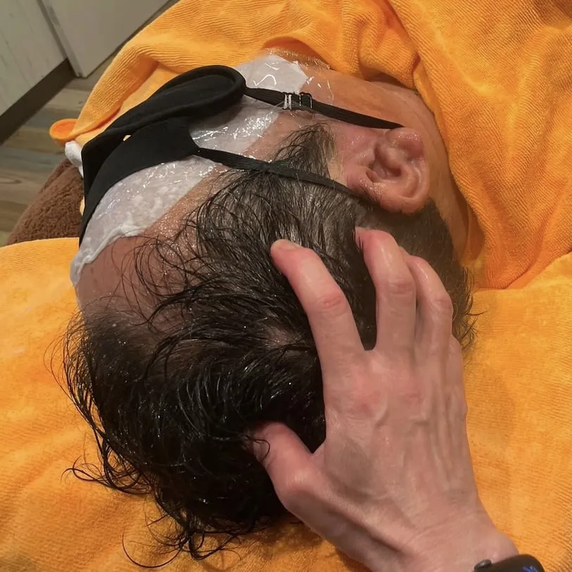 メンズカット＋シェービング＋ヘッドスパ　