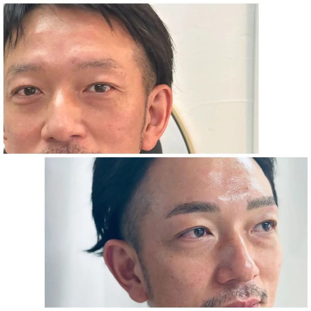 メンズ眉デザインパーマコース